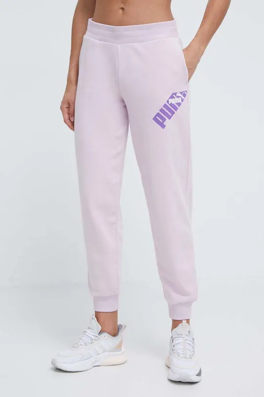 фіолетовий Спортивні штани Puma Жіночий