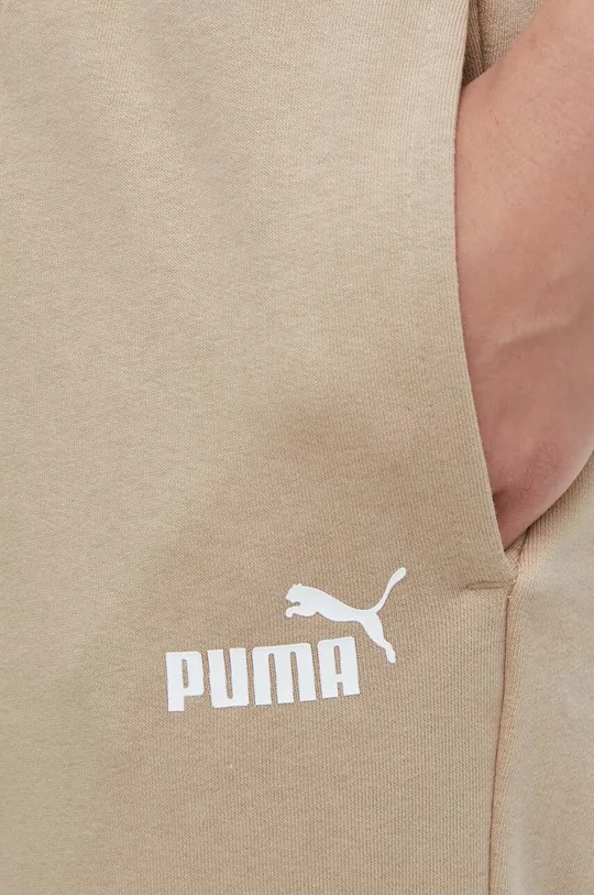 beige Puma joggers