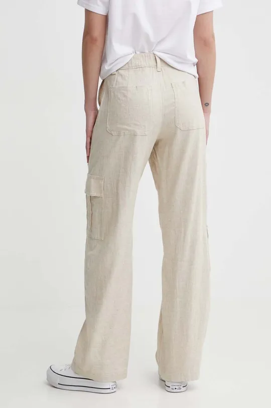 Lanene hlače Hollister Co. 55% Lan, 45% Viskoza