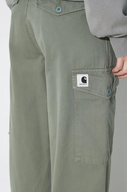 Βαμβακερό παντελόνι Carhartt WIP Collins Pant Γυναικεία