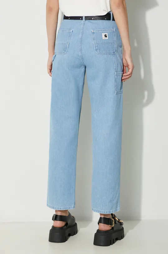 Carhartt WIP jeans Pierce Pant Straight <p>Materialul de baza: 100% Bumbac Captuseala buzunarului: 65% Poliester , 35% Bumbac</p>