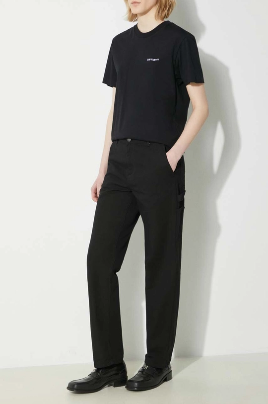 nero Carhartt WIP pantaloni in cotone Pierce Pant Donna