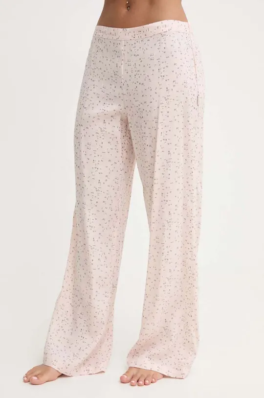różowy Calvin Klein Underwear spodnie piżamowe Damski