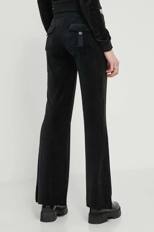Juicy Couture spodnie dresowe welurowe 56 % Bambus, 22 % Bawełna, 22 % Poliester