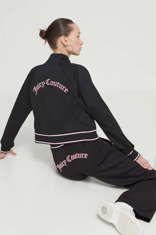 czarny Juicy Couture spodnie dresowe