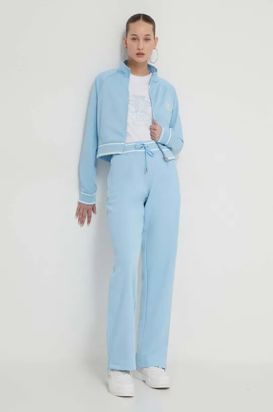 Juicy Couture spodnie dresowe niebieski