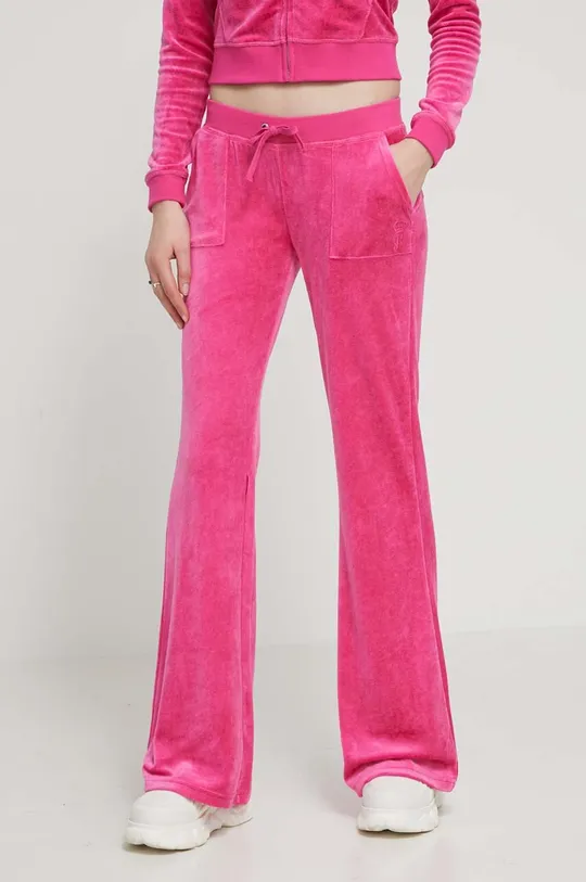 рожевий Спортивні велюрові штани Juicy Couture Жіночий