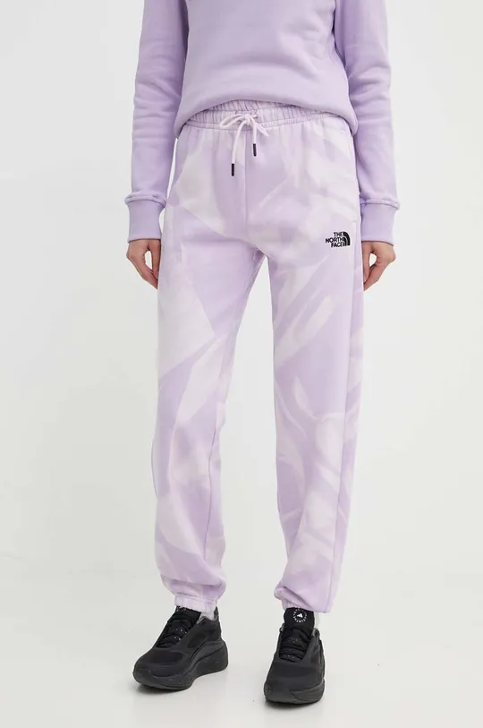 Спортивні штани The North Face фіолетовий