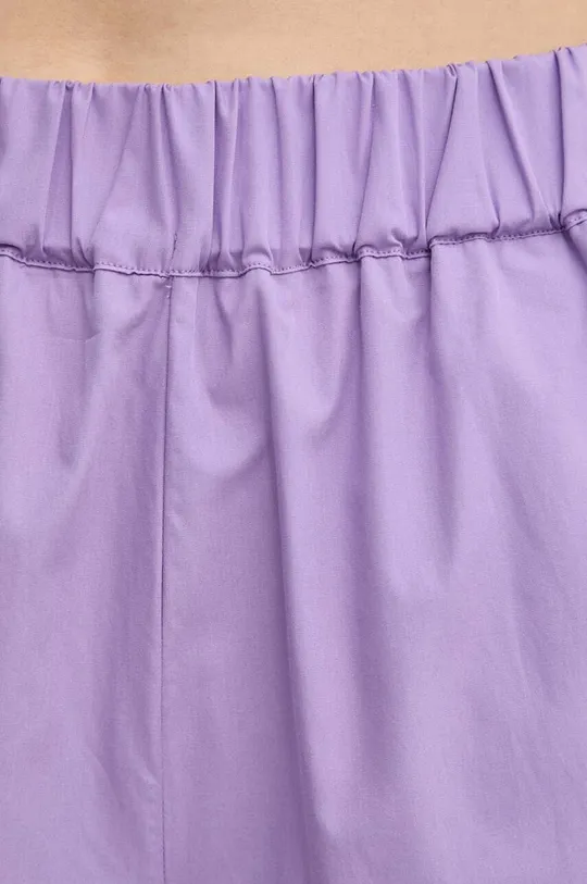фіолетовий Бавовняні штани MAX&Co.