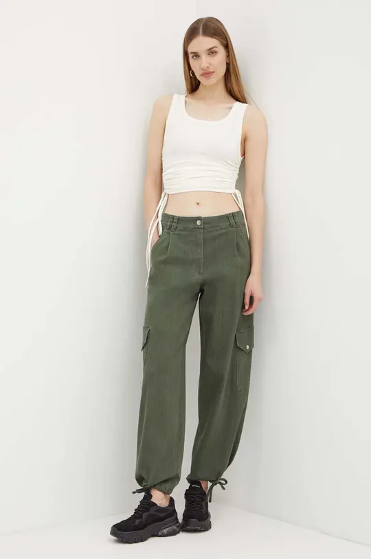 Τζιν παντελόνι MAX&Co. πράσινο