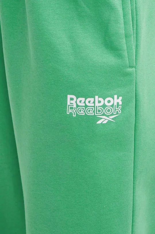 зелений Спортивні штани Reebok