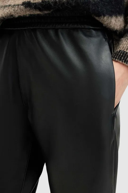 Usnjene hlače AllSaints JEN Glavni material: 100 % Ovčja koža Podloga: Recikliran poliester