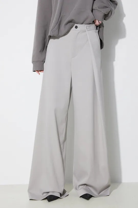 gray MM6 Maison Margiela wool blend trousers Women’s