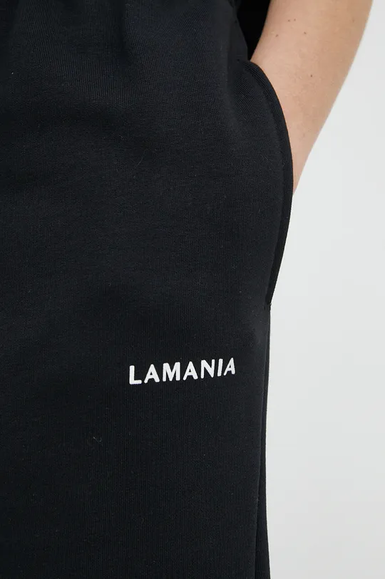 czarny La Mania spodnie dresowe