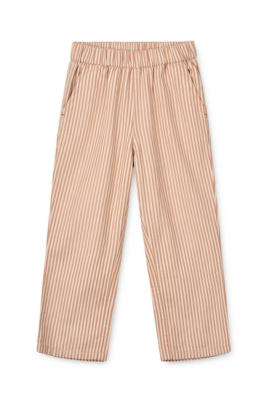 Liewood spodnie dziecięce Harald Stripe Pants różowy