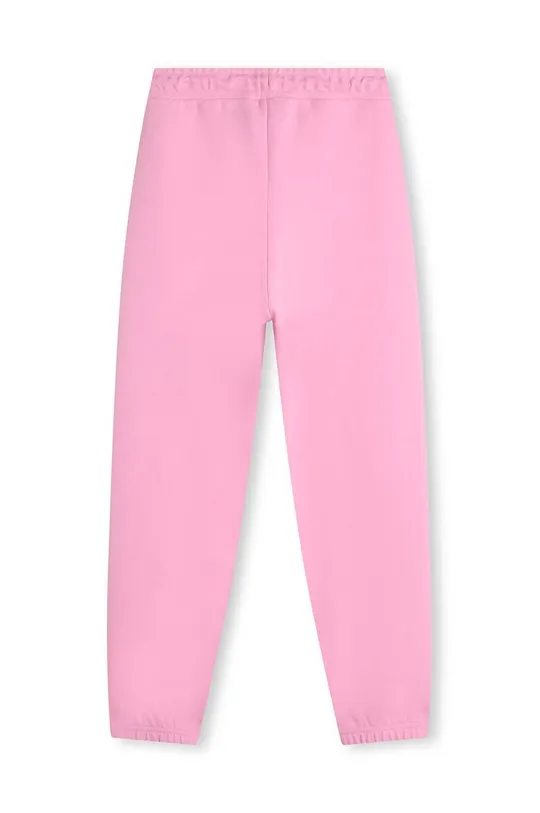 Дитячі спортивні штани Karl Lagerfeld рожевий