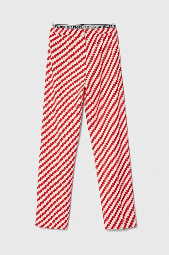 Tommy Hilfiger spodnie dresowe dziecięce czerwony