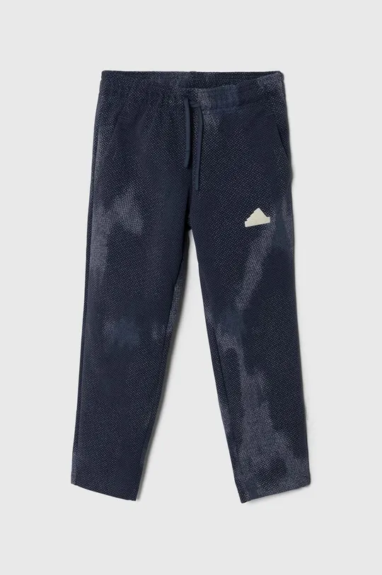 тёмно-синий Детские спортивные штаны adidas Для девочек