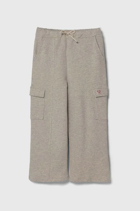 grigio United Colors of Benetton pantaloni tuta in cotone bambino/a Ragazze