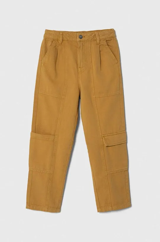 жёлтый Детские джинсы United Colors of Benetton Для девочек