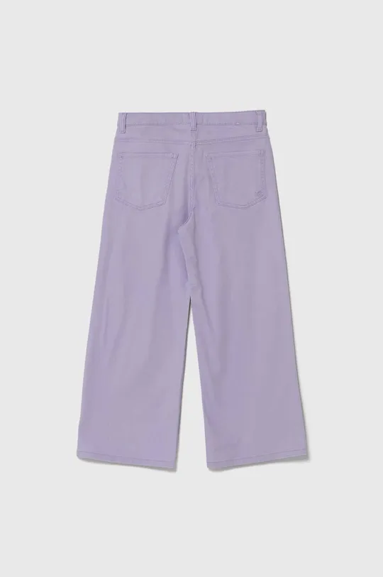 Дитячі джинси United Colors of Benetton фіолетовий
