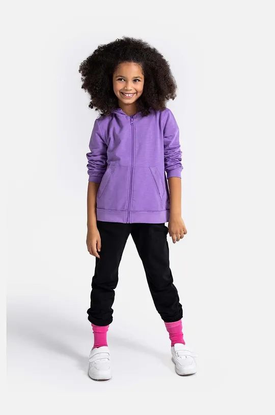 чёрный Детские спортивные штаны Coccodrillo Для девочек