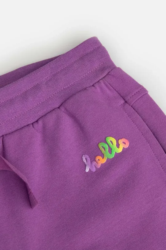 фіолетовий Дитячі спортивні штани Coccodrillo