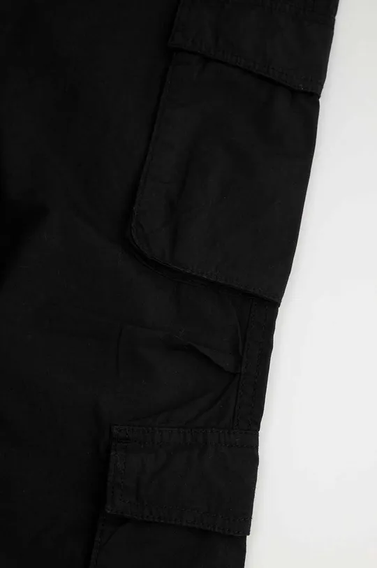 чёрный Детские хлопковые брюки Coccodrillo