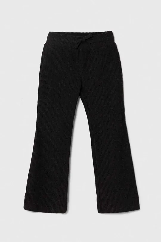 czarny Abercrombie & Fitch spodnie dresowe dziecięce Dziewczęcy