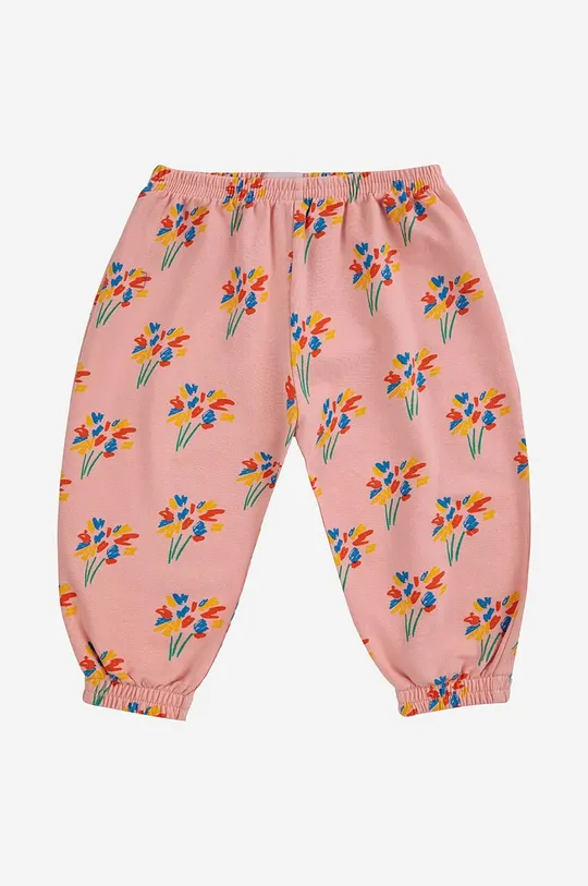 Bobo Choses spodnie dresowe niemowlęce różowy
