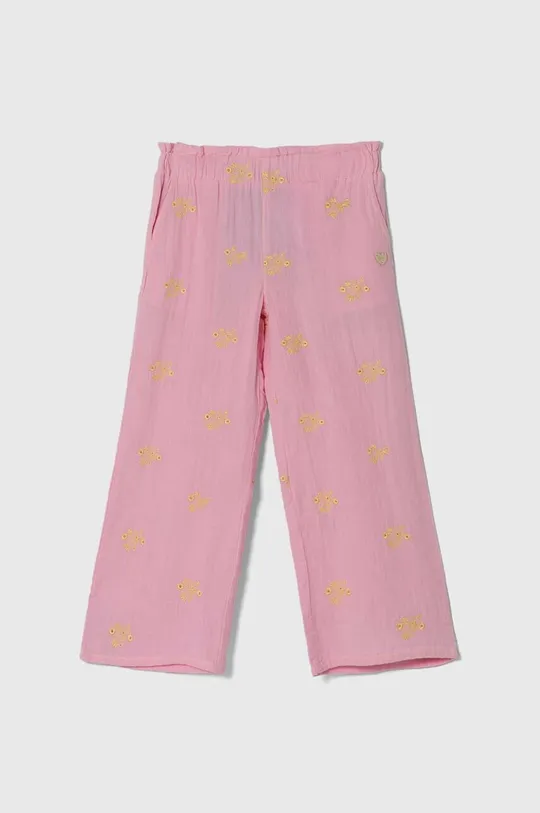 rosa Guess pantaloni in lana bambino/a Ragazze