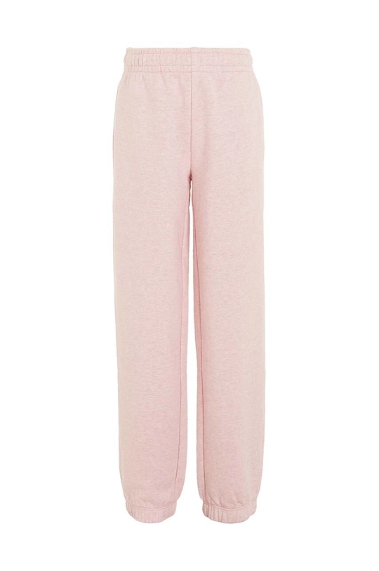 Tommy Hilfiger pantaloni tuta in cotone bambino/a rosa