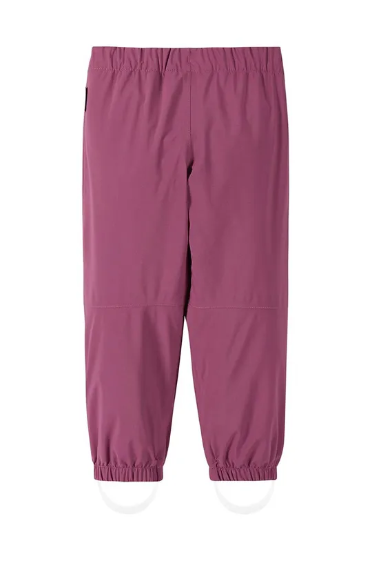 Детские непромокаемые брюки Reima Kaura Основной материал: 50% Переработанный полиэстер, 50% Полиэстер с полиуретановым покрытием Подкладка: 55% Вторичный полиэстер, 45% Полиэстер