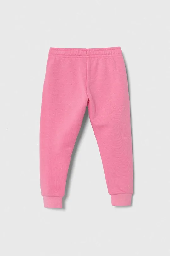 Puma spodnie dresowe dziecięce ESS+ SUMMER CAMP Sweatpants TR różowy