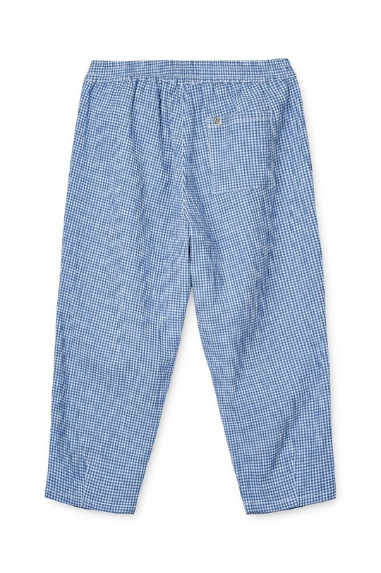 Detské bavlnené nohavice Liewood Birger Seersucker Check Pants 100 % Bavlna