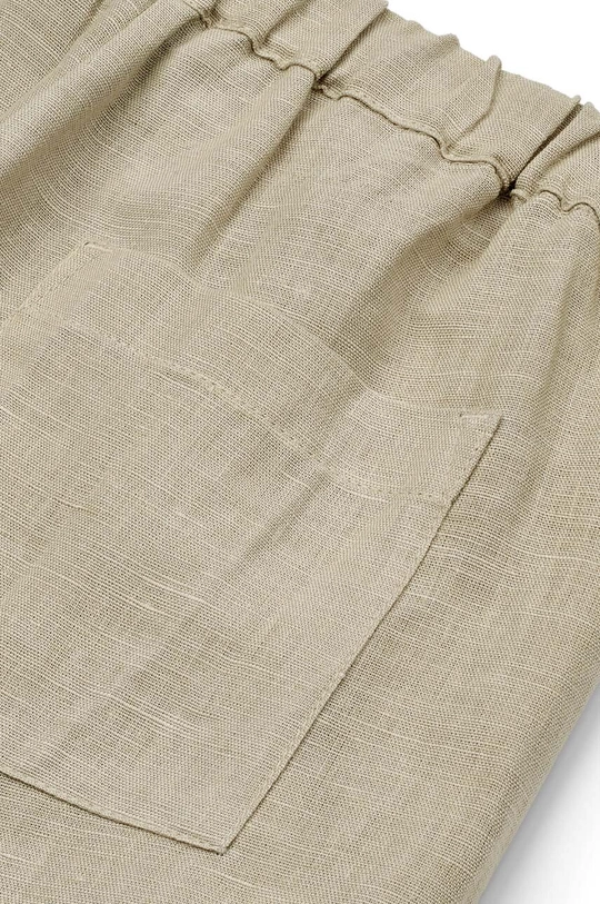 Otroške hlače s primesjo lanu Liewood Orlando Linen Pants 55 % Bombaž, 45 % Lan