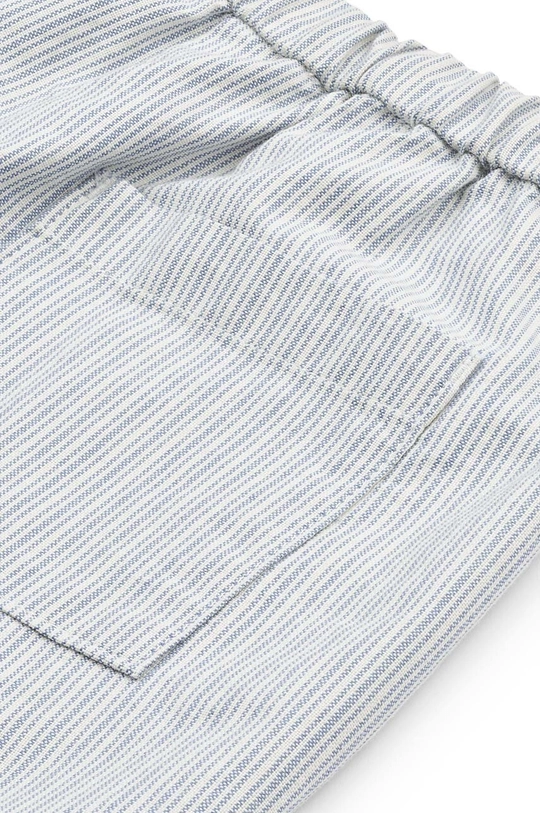 μπλε Παιδικό βαμβακερό παντελόνι Liewood Orlando Stripe Pants