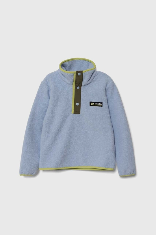 μπλε Βρεφική μπλούζα fleece Columbia Helvetia Half Snap Παιδικά