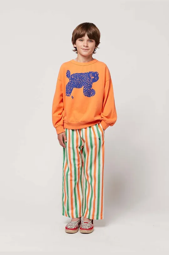 multicolore Bobo Choses pantaloni in lana bambino/a Bambini
