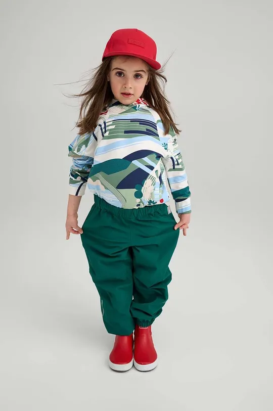 zielony Reima spodnie przeciwdeszczowe dziecięce Kaura Dziecięcy