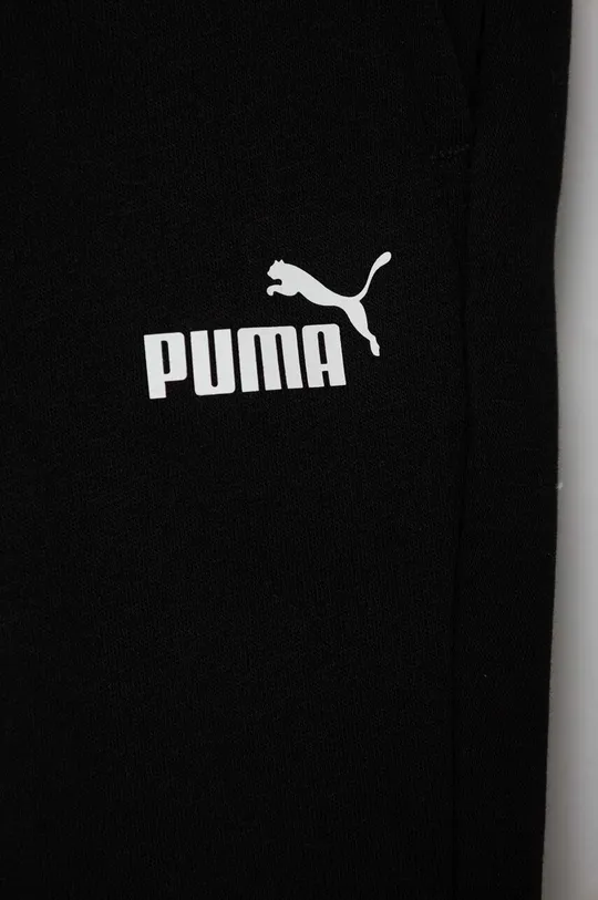 Детские спортивные штаны Puma ESS Logo Pants TR cl B Основной материал: 68% Хлопок, 32% Полиэстер Подкладка кармана: 100% Хлопок Резинка: 97% Хлопок, 3% Эластан