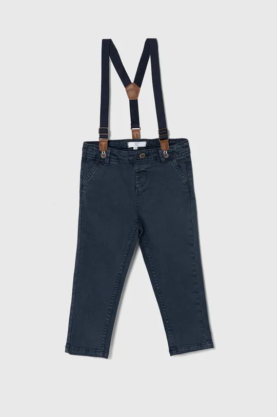 blu navy zippy pantaloni in cotone neonati Bambini