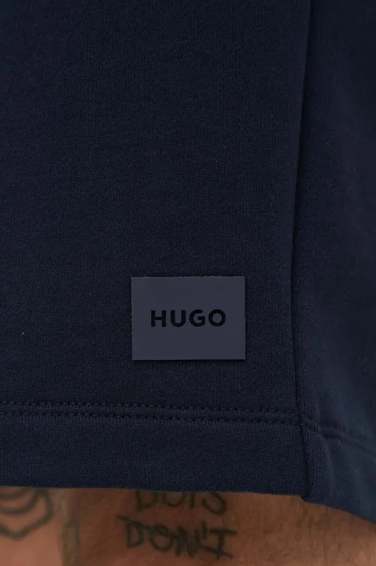 σκούρο μπλε Βαμβακερό σορτσάκι HUGO