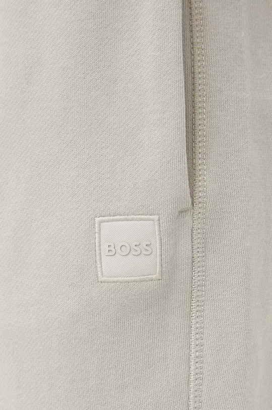 зелений Бавовняні спортивні штани Boss Orange