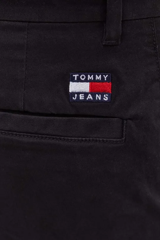 czarny Tommy Jeans spodnie