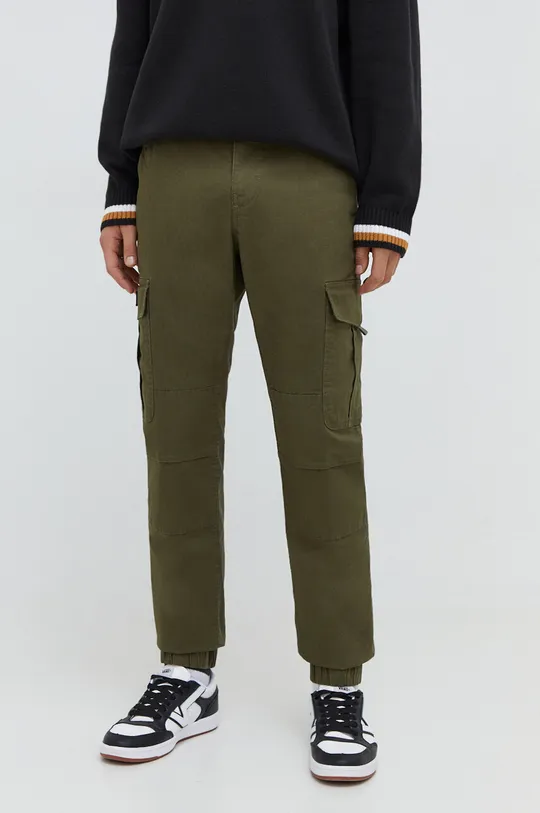 zielony Tommy Jeans spodnie Męski