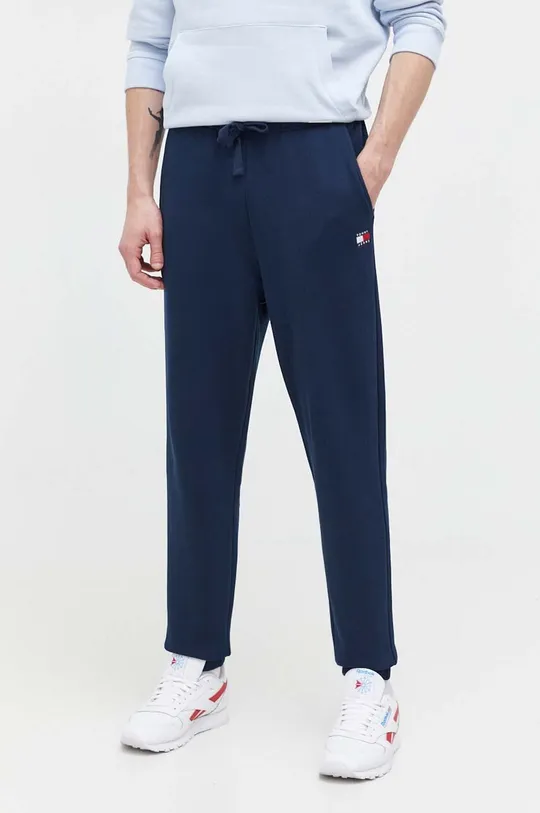 темно-синій Бавовняні спортивні штани Tommy Jeans Чоловічий