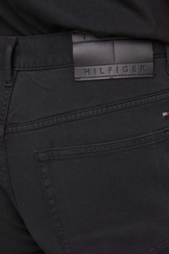 czarny Tommy Hilfiger spodnie