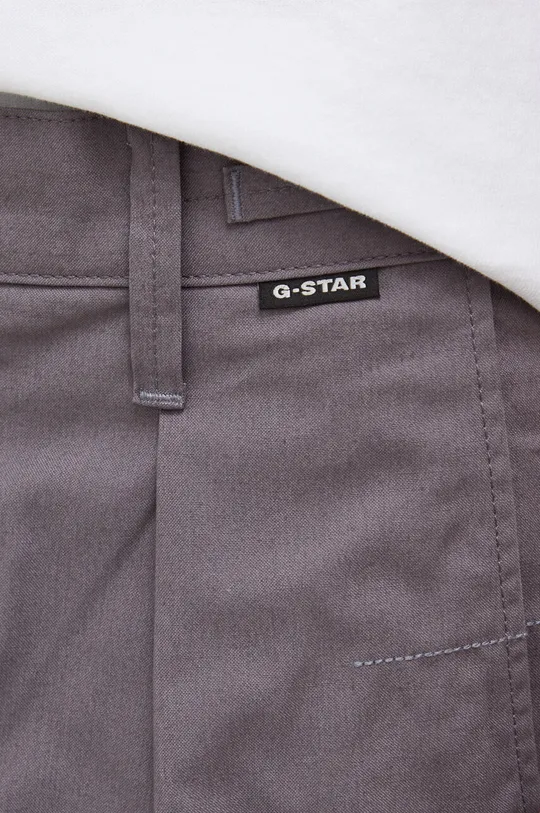 fioletowy G-Star Raw spodnie bawełniane