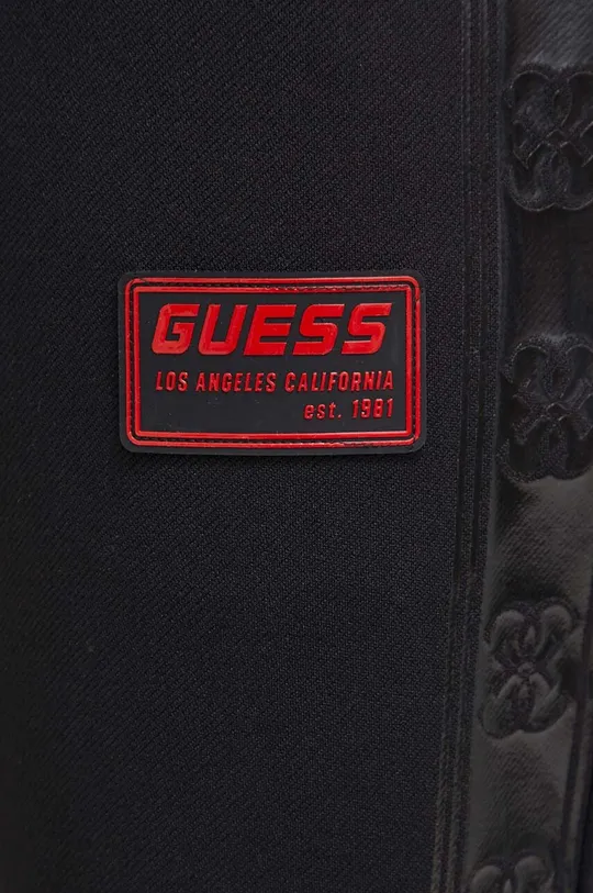 czarny Guess spodnie dresowe GASTON